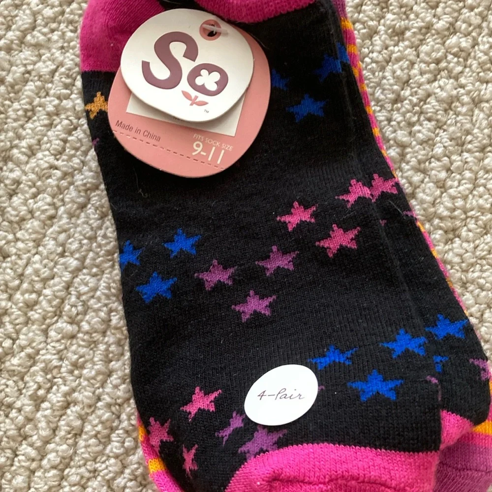 Aerie So Women’s Casual Ankle Socks Bundle 7 Pairs One Size Colorful Value NWT